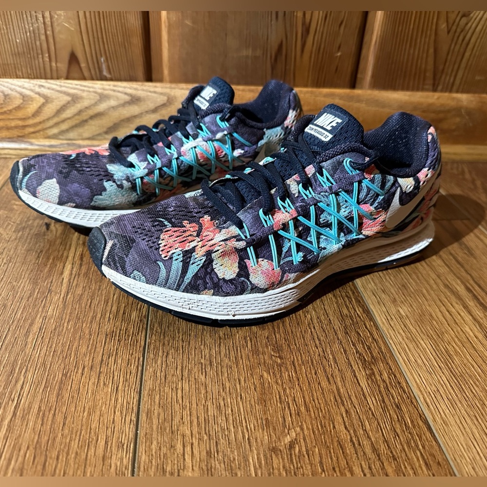 Nike Zoom Pegasus 32 Floral Photosynthesis Sneakers Womens Size 9 Shoes